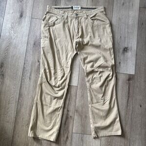 Mountain Khakis Pants Mens 38x32 Tan Classic Fit Twill Utility Workwear Outdoor